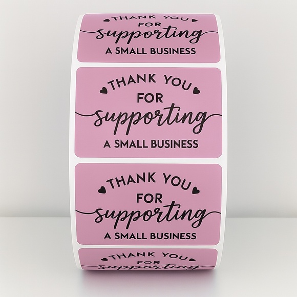 Customer Appreciation Stickers - Small Business Packaging Seals sticker label - Picture 9 of 11